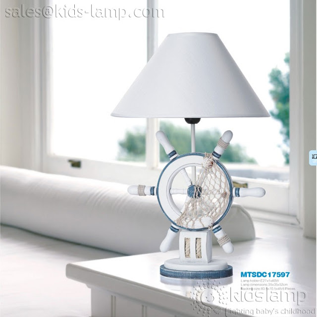 beach style nautical kids table lamps – ornate kids lamps